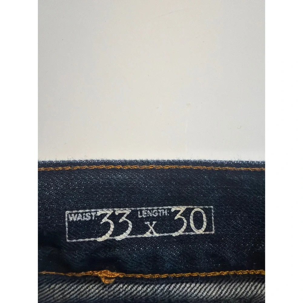 Sonoma Life Style Men's Dark Wash Straight Leg Jeans Waist 33 Length 30